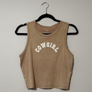 100% Cotton Cowgirl Tank Top